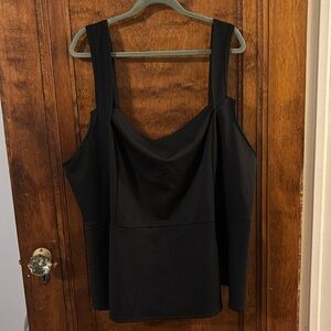 NWT Worthington Black Tank Top Size 5X